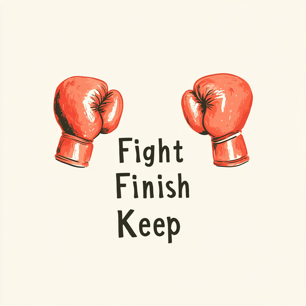 Fight, Finish, Keep